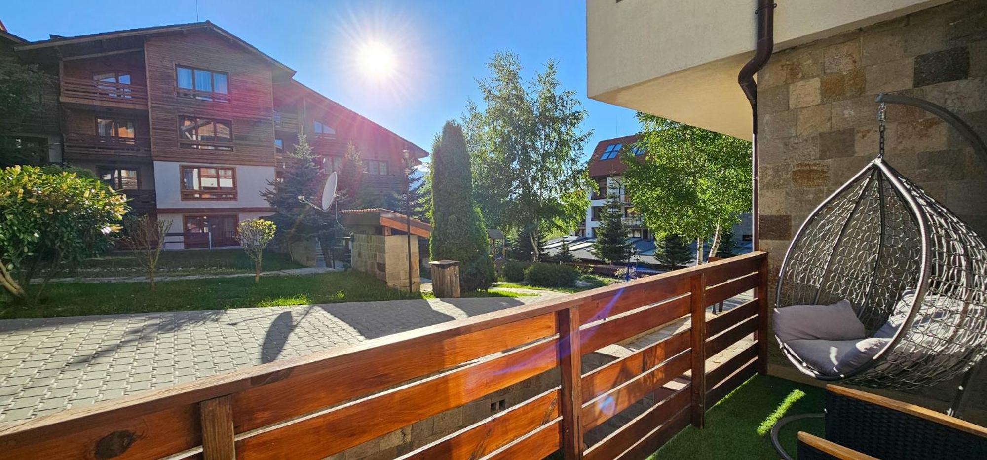 Apartmanica Double Room Apartment 101-12, Big Terrace, St Ivan Rilski 4 Star Spa Resort, 반스코 외부 사진