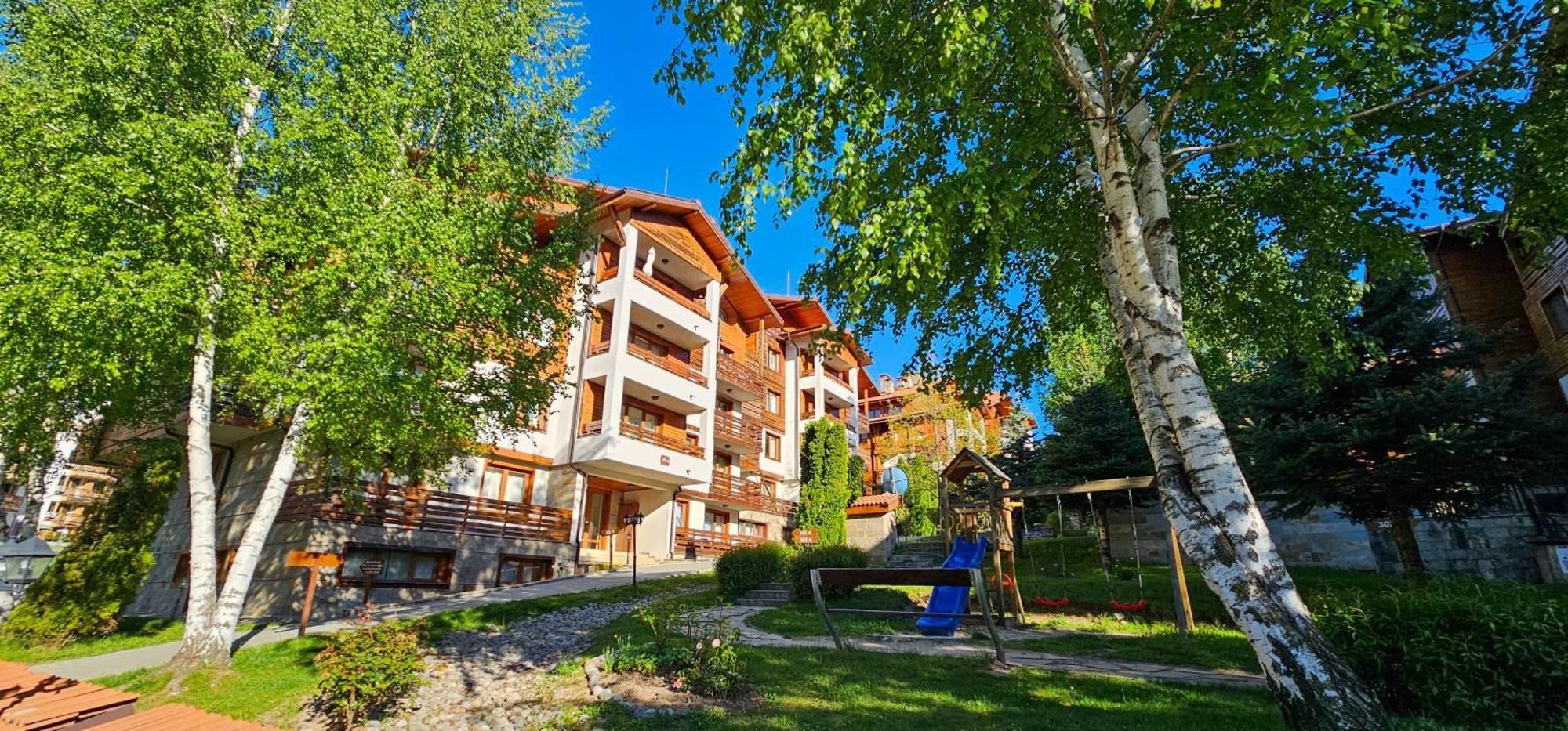 Apartmanica Double Room Apartment 101-12, Big Terrace, St Ivan Rilski 4 Star Spa Resort, 반스코 외부 사진